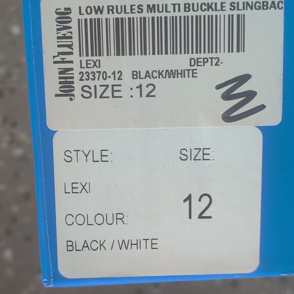 John fluevog Lexi shoes size 12W 10M New - Picture 3 of 4